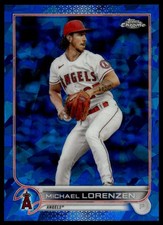 2022 Topps Chrome Update Sapphire Edition #US84 Michael Lorenzen