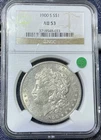 1900 S $1 Morgan Silver Dollar  NGC AU 53