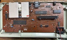 For parts SEGA computer video game SG-1000II console the graphics are glitching.
