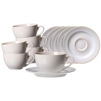 Ritzenhoff & Breker Laredo Kaffeetasse Mit Untertasse 220 Ml 6Er Set Tassenset