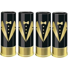 4PCS 12  Shot Glasses Glass Glasses Bulk Set of 4 F7O38175