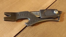 Gerber Artifact Pocket Prybar Folding Liner Lock Razor Blade - Very Good