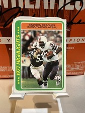 1978 Topps - Highlights O.J. Simpson #4