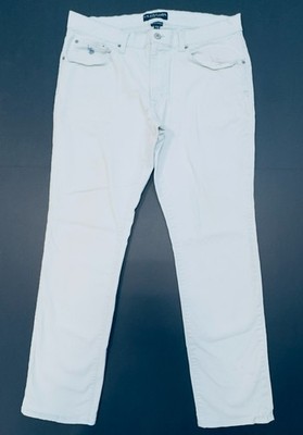 Polo Ralph Lauren Jeans Men 36x32 White Activate Stretch Denim (PL004D1)