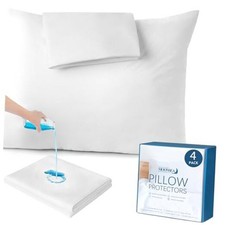 18"x18" Waterproof Pillow Covers Set of for Square Throw Pillow 18 x 18-Inch 4