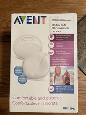 Philips Avent 60 Disposable Maximum Comfort Breast Pads, White Ultra Dry