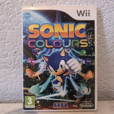 Sonic Colours für Nintendo Wii PAL Version mit Handbuch - getestet & funktionsfähig