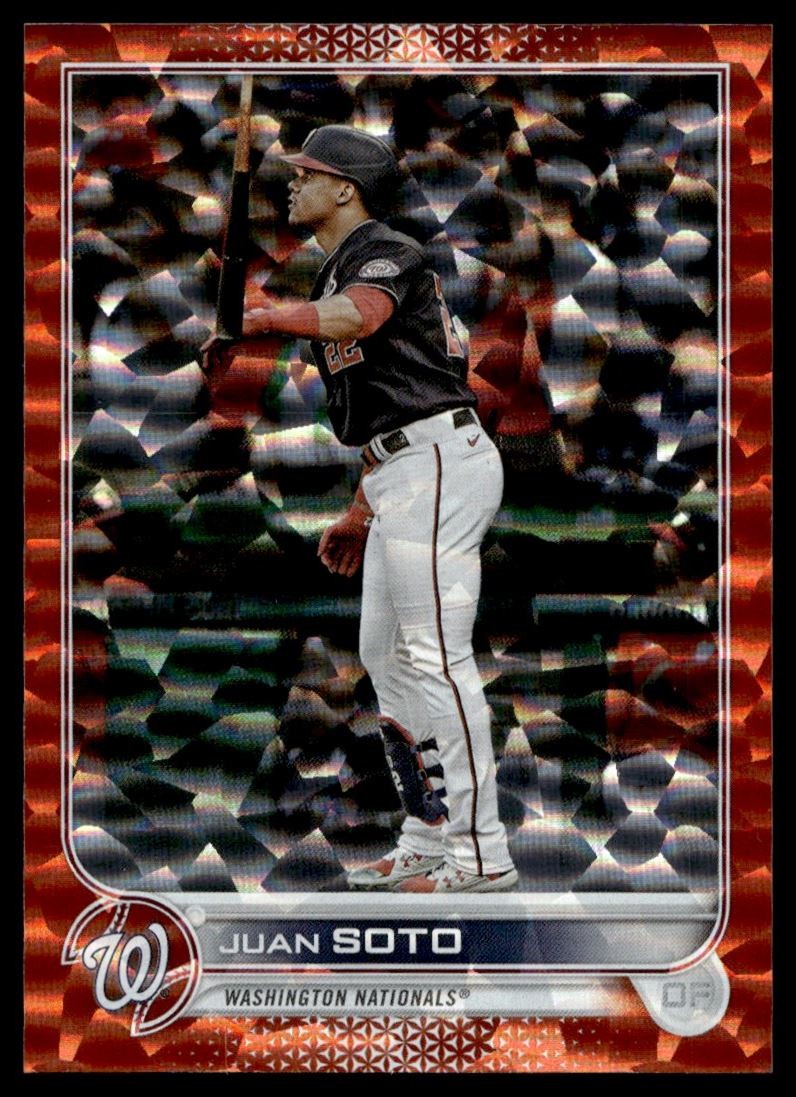 2022 Topps Orange Foilboard Juan Soto 113/299 Nationals #150 C79