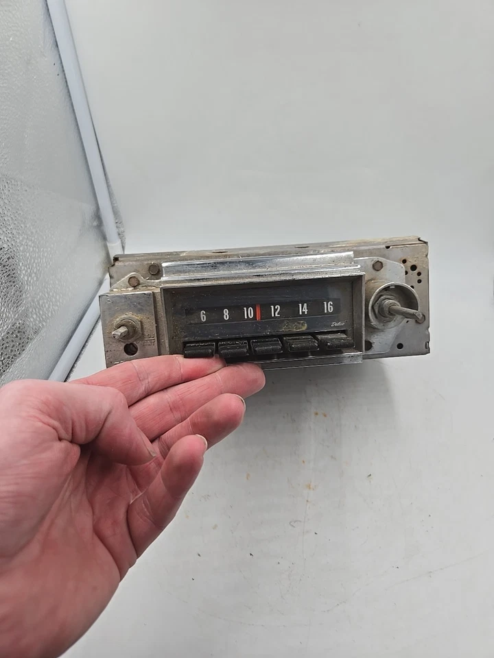 Chevrolet Impala 1968, Caprice, Biscayne radioam de fábrica para piezas o reparación Foto 3 de 4