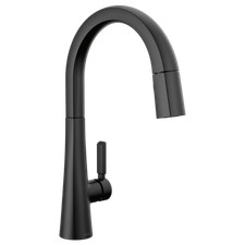 Delta 9191-BL-DST Kitchen Faucet 1-3 Hole Matte Black Single Handle Lever