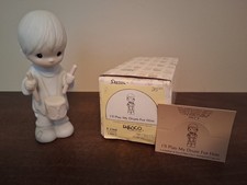 Precious Moments Ill Play My Drum For Him Jonathan David Enesco 1982 #E-2360
