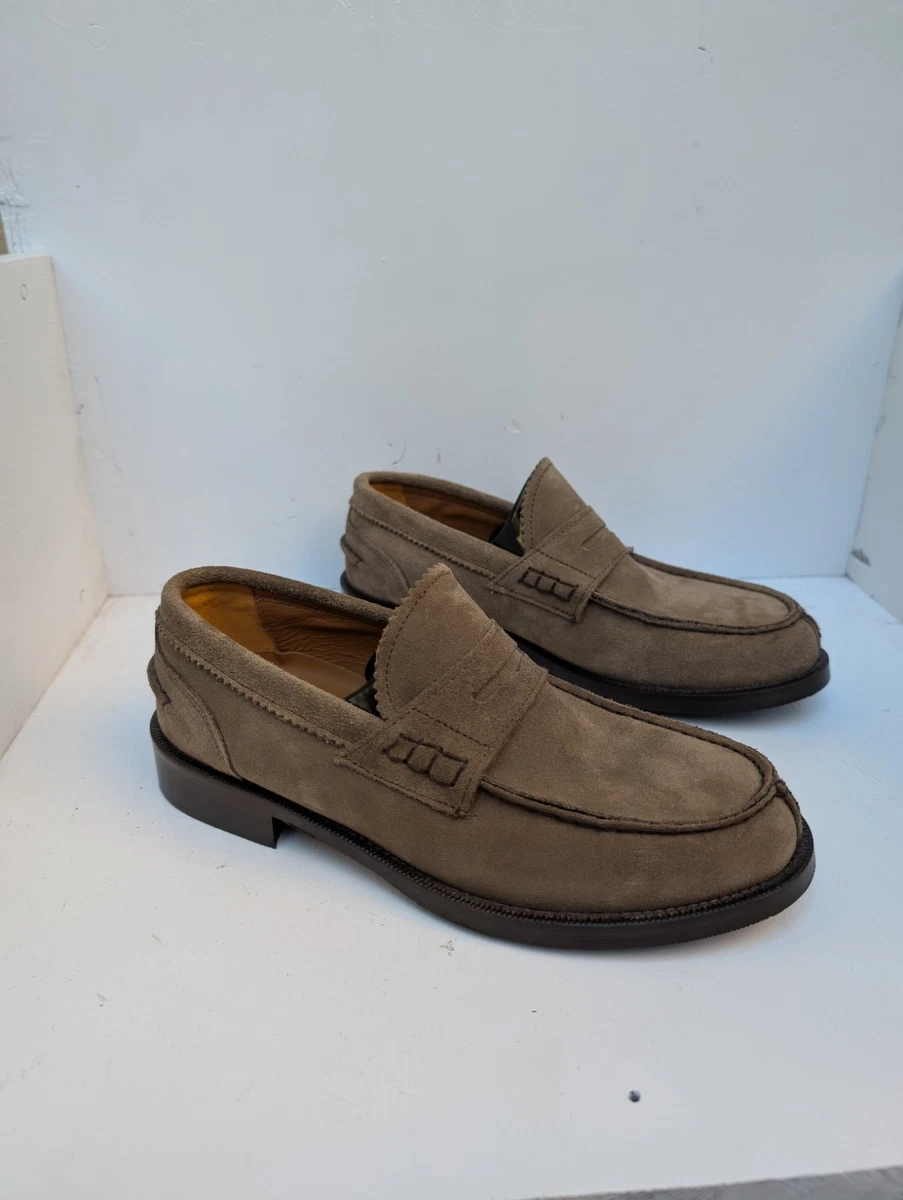 Mocassini Uomo Scarpa Ls College Bendina In Vera Pelle Saffiano Blu Spazzolato Suola Exclusive Combat Alta