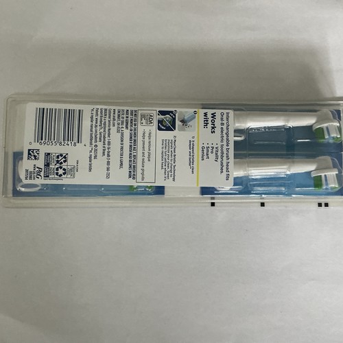 NUOVO Oral-B Precision Clean Testine di Ricambio per Spazzolino Elettrico - 3pz. - Foto 2 di 2