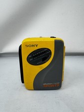 Vintage Sony WM-SXF30 Sports FM/AM Radio Walkman Cassette Player TESTED WORKING