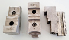 Forkardt Grundbacken 200er + Aufsetzbacken schräg verzahnt + Wechselbacken dazu