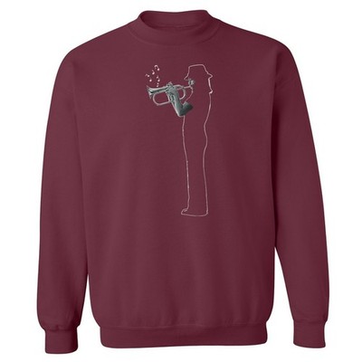 Mangione Inspired - Jazz Legend Memorial Tribute Unisex Crewneck Sweatshirt