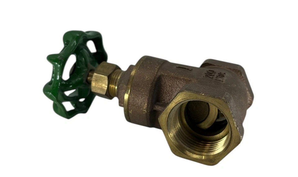 A. Y. McDonald Brass Full Port Gate Valve 1 Inch FPT Series 72038T - 5421-211 - Image 4 of 4