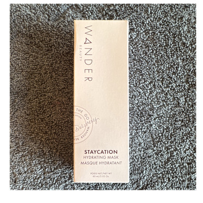 Wander Beauty Staycation Hydrating Face Mask Clear 2.02 oz Dermatologist Tested
