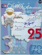 ROBERT Bob SPRINGER Astronaut NASA Signed 8.5 x 11 Photo U.S. Marine Aviator