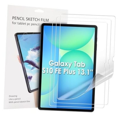 WD&CD 3 Pack Screen Protector Compatible with Samsung Galaxy Tab S10 FE Plus