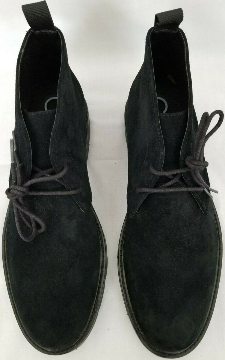 Mens Size 7 Black Calvin Klein Ultan Calf Suede Leather  display picture 2