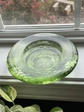 Fire and Light 🍸 Olive Candle / Wine Stand 🍸 Recycled Glass