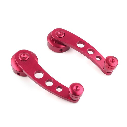 2x Universal Aluminum Alloy Window Handle Winder Riser Winder Crank Riser Red - Picture 5 of 12