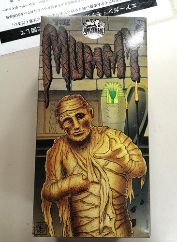 Robot House The Mummy Universal Monsters Tin Wind-Up Toy Robot 1991 Japan w/ Box