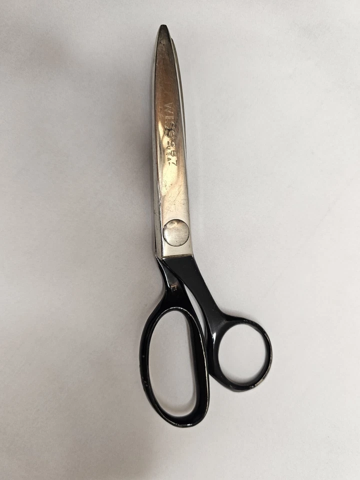 Vintage WISS CB-7  Pinking Shears Sewing Scissors USA 7.5" - Image 3 of 4