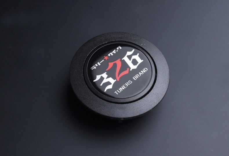 326POWER/steering wheel/326HARUGUCHI/320.6mm/DEEP/leather