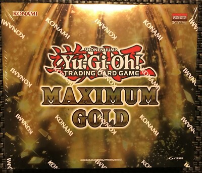One Brand New 2020 Yugioh Maximum Gold 1st Edition mini box - Free Shipping