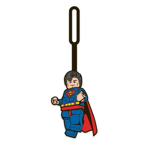 LEGO BAG TAG - Etichetta per bagagli SUPERMAN - Nuova e RARISSIMA !! - Foto 2 di 3