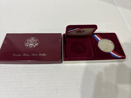 1983 LA XIII Olympics U.S. Mint Olympic Commemorative Silver Dollar - Bild 4 von 4