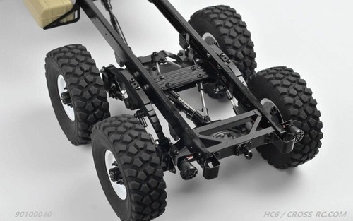 CROSSRC 1/12 HC6 6x6 Military Truck Kit - Unassembled Kit - Picture 18 of 23