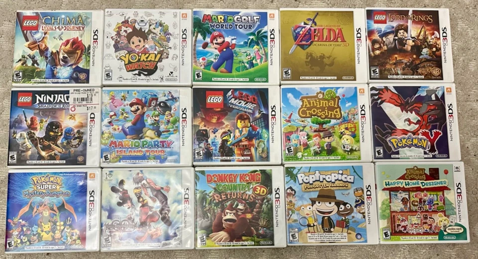 Lote Juegos Nintendo 3DS con Estuche Juego Foto 3 de 4