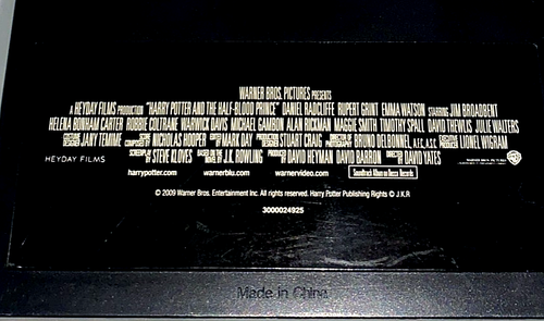 Harry Potter & Half Blood Prince 2-Disc DVD Exclusive Lenticular Acrylic Cover - Picture 17 of 17