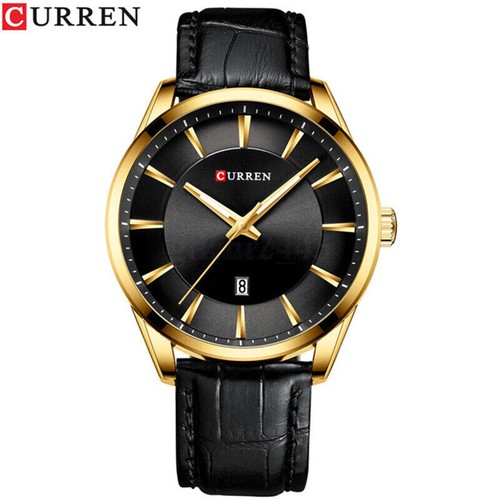 CURREN 8365 Quartz Man Wristwatch Watch for Male with Leather Strap Band New - Picture 15 of 16