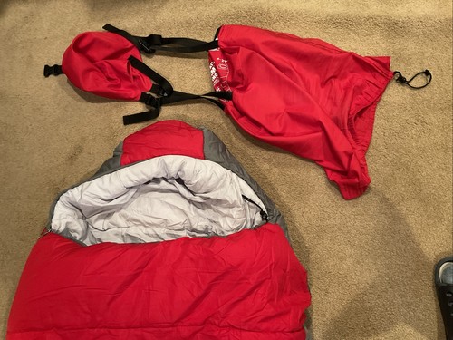 Ozark Trail Cold Weather Mummy Sleeping Bag 7'1" x 2'9" Bag Ready For Camping - Picture 6 of 24