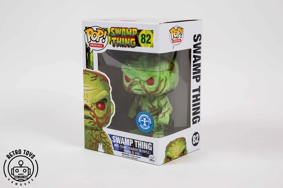 Funko Pop! Heroes Swamp Thing #82 Vinyl Figure PX Previews Exclusive - Flocked - Bild 2 von 4