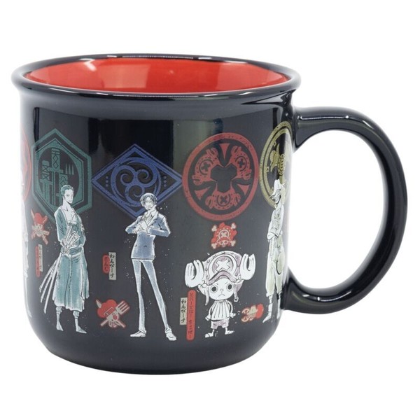 Anime One Piece Skulls Teetasse Tasse Kaffeetasse Geschenkidee 400 Ml-image
