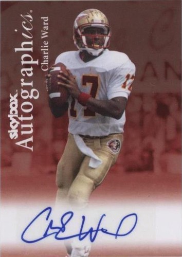 2012 Fleer Retro Ultra #97AU-CW Charlie Ward Autographics 1997 | eBay