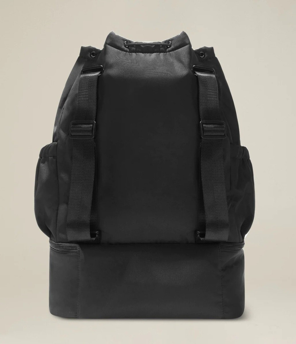 Beyond Yoga Charcoal Black Tote NEW Beyond Yoga Convertable Black Tote Backpack Retails For  main image 3