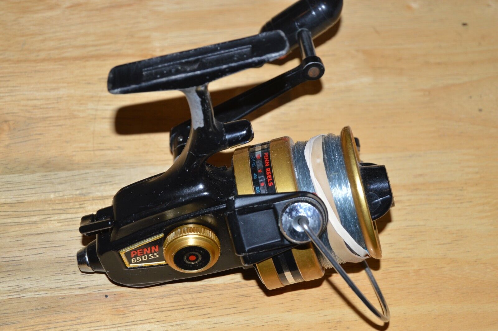 penn spinning fishing reel 650ss made in USA works perfect fresh