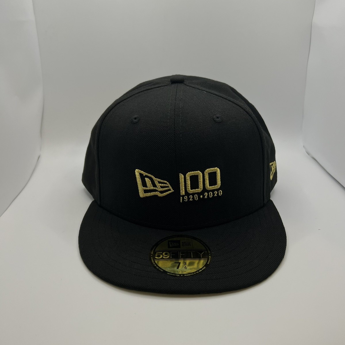 BoTT×NEWERA B Logo NEW ERA Cap 7 3/8 Atlanta Braves New Era 59FIFTY Black Fitted Throwback Logo