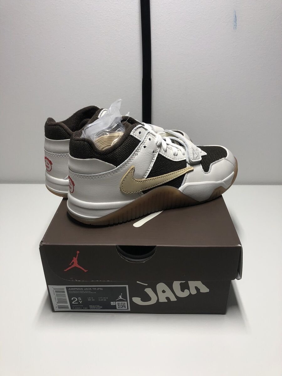 Travis Scott x Jordan Jumpman Jack TR PS Sail Size 2.5Y Travis Scott x Jordan Jumpman Jack TR PS Sail Size 2.5Y