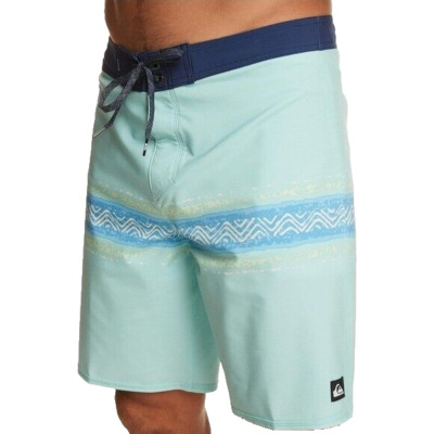 Mens Quicksilver Surfsilk Mesa Stripe 19'' Boardshorts Swim Trunks Swim Shorts 29