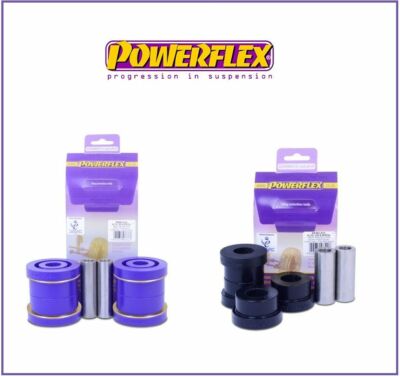 Kit 2 Silent Block Boccole Braccio Posteriore Per Fiat Panda 169 Bi-Power 4x4 - Ricambio Sospensione, Gomma-Metallo