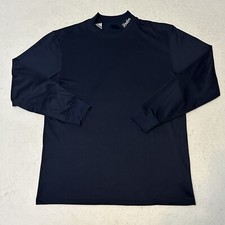 New York Yankees Mock Neck Turtleneck Adidas MLB Official Vintage Size Large 90s