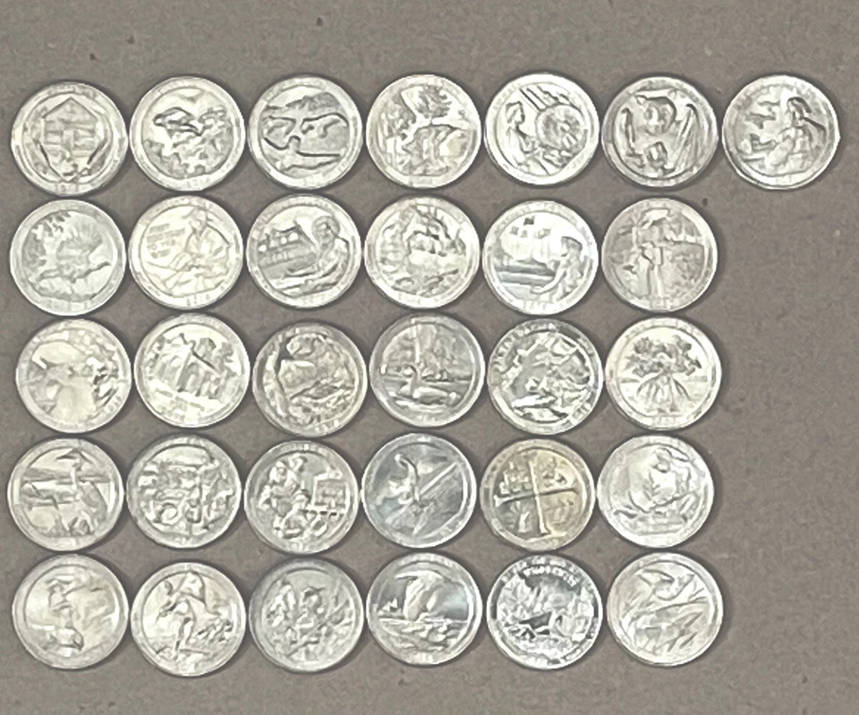 2010-2021 America The Beautiful 56 Coin Circulated - Image 4 of 4