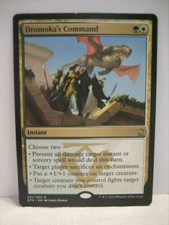 DROMOKA'S COMMAND MTG Magic the Gathering Card NM / LP - English, Instant, Rare